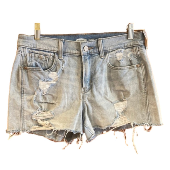 Old Navy Pants - Old Navy Boyfriend Mid-Rise Denim Shorts